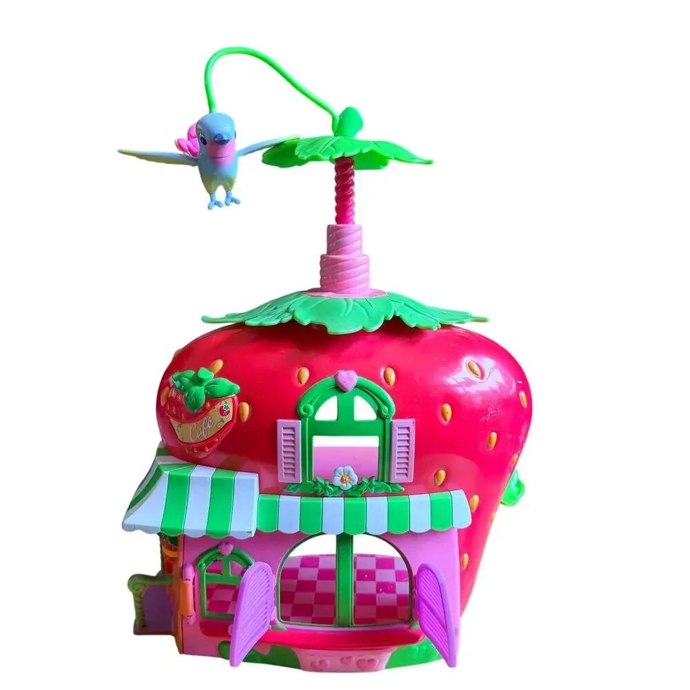 2008 Hasbro Strawberry Shortcake Berry Cafe Playset Dollhouse Figure Accessories
